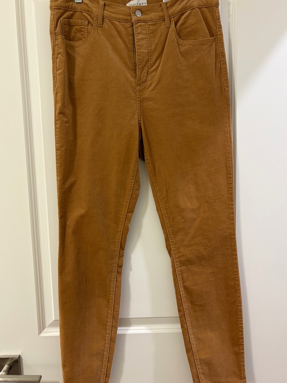 LOFT Women’s Skinny Corduroy - Caramel
